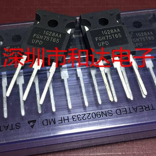 Free Shipping 10pcs/Lot FGH75T65UPD FGH75T65 650V 150A 375W TO-247 New IC In Stock