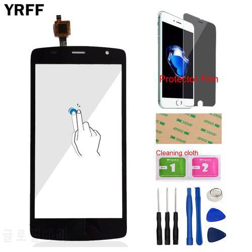 5.0&39&39 Mobile Touch Screen Touch Digitizer Panel For ZTE Blade L5 Plus Sensor Touch Screen Front Glass Tools Free Protector Film