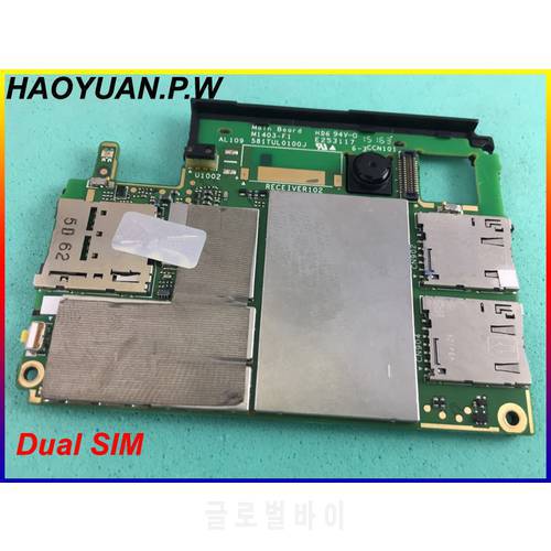 HAOYUAN.P.W Original Working Unlocked Mainboard Motherboard flex Circuits Cable For Sony Xperia M4 Aqua E2363 Dual SIM