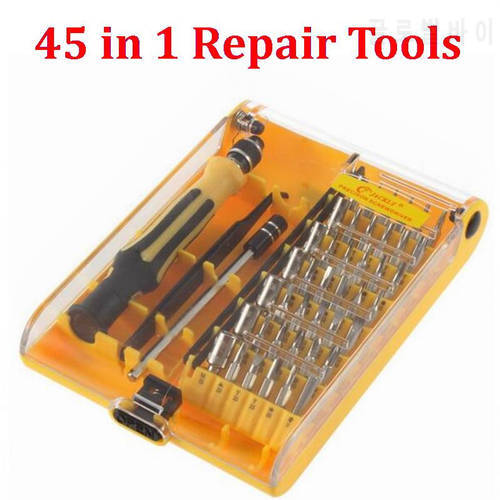 20set 45 in 1 Multi-Bit Tools Repair Torx Screw Driver Screwdrivers Kit PC Phone multi tool ferramentas manuais screwdriver set