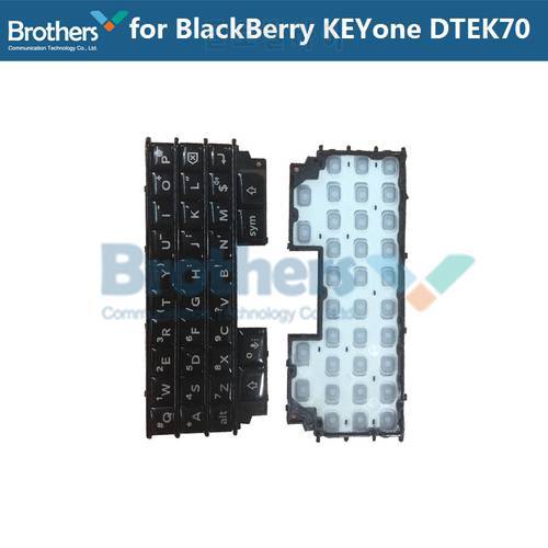 Keypad for BlackBerry KEYone DTEK70 Keyboard Button Flex Cable for BlackBerry DTEK70 Phone Replacement Parts Black Silver 1pcs
