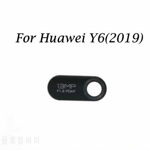 MIXUEWEIQI For Huawei Y6 2019 Camera Glass Lens Back Rear Camera Glass Lens with Glue Replacement Repair Spare Parts