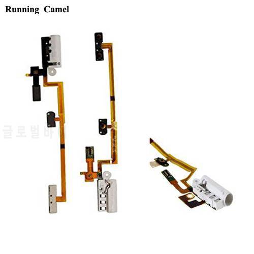 Running Camel Headphone Audio Jack for iPod Nano 6 6th Power Volume Key Flex Cable replacement