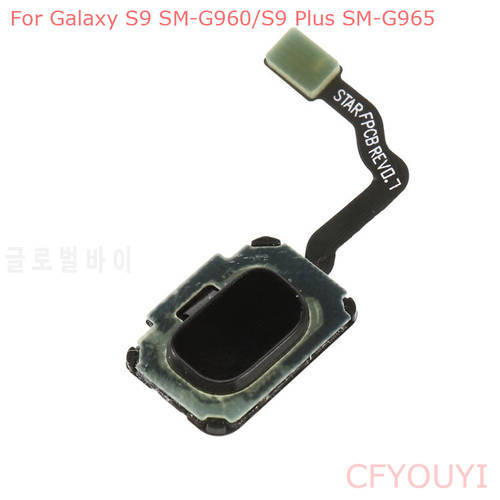 Fingerprint Recognition Home Button Menu Sensor Key Flex Cable Replacement Parts For Samsung Galaxy S9 G960 / S9 Plus G965