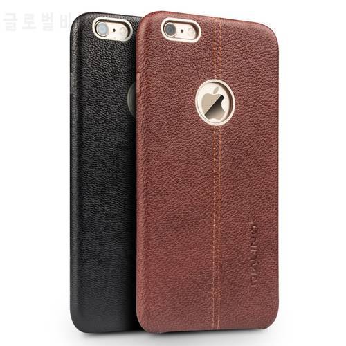 Hot Luxury Ultrathin Genuine Leather Back Cover For iPhone 6 6s Plus Full Protection Handmade Shell Case For iPhone 6S 6 Plus