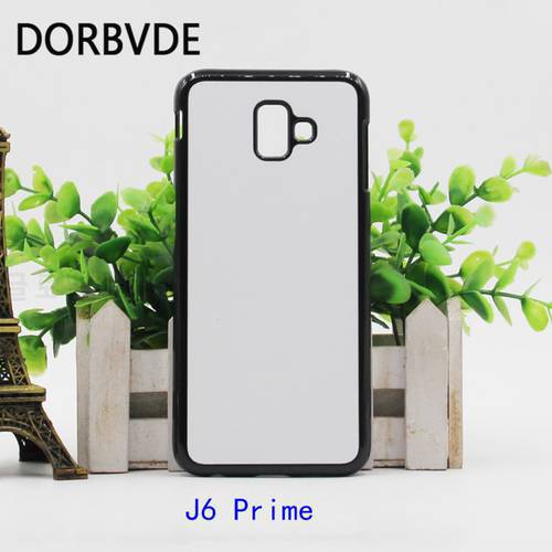 2D Sublimation Case For Samsung J6 Prime Coque Hard Plastic Back Cover With Blank Metal DIY Funda 20pcs