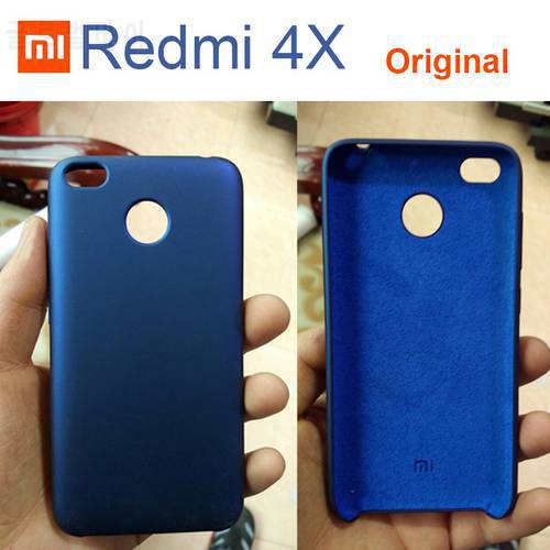 Original Xiaomi Redmi 4X Case 5.0 Luxury Slim PC+ inner soft Velvet fiber Cover Cases For Xiaomi Redmi 4x Pro Phone Bag
