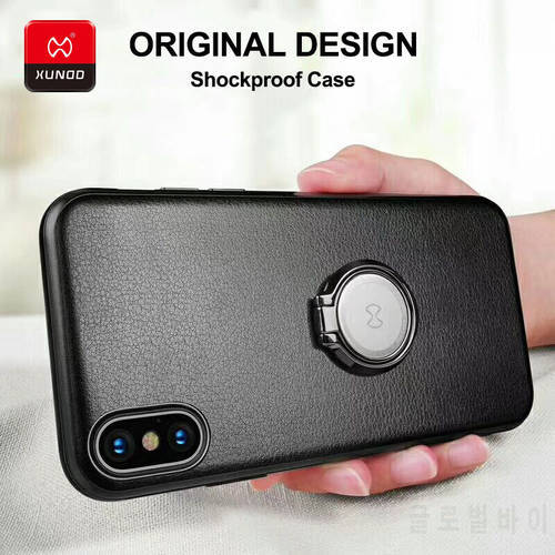 Luxury Brand Leather Case For iPhone XR X Xs Max 6S 7 8 Plus SE 2020 Phone Cover Shockproof Protective Cases Magnetic car holder