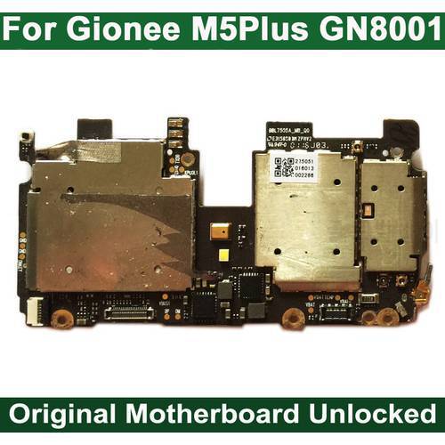 HAOYUAN.P.W Full Work Original Unlock Motherboard Logic Circuits FPC Electronic Panel For Gionee M5 Plus M5Plus GN8001 3GB+64GB