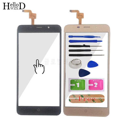 5.5&39&39 For Leagoo M5 Plus Touch Screen Digitizer Panel Repair Parts Touchscreen Front Glass Lens Sensor Tools +Free Adhesive Gift