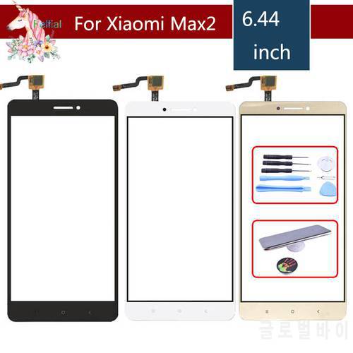 Original TouchScreen For Xiaomi Max2 Mi Max 2 Max2 MiMax2 Touch Screen Digitizer Touch Panel Sensor Front Glass Replacement