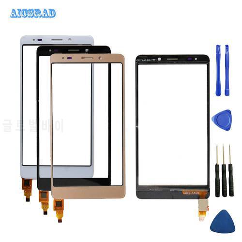 AICSRAD 100% Guarantee new 5 inch For vertex impress razor Touch Screen Glass tested Glass Panel Touch Screen For razor+ tools