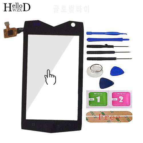 4.0&39&39 Mobile Phone Touch Glass For Mann ZUG3 ZU G3 ZUG 3 A18 ip68 Touch Screen Glass Digitizer Panel Tools Sensor Free Adhesive