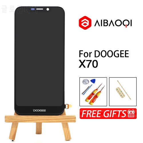 AiBaoQi Brand New Touch Screen LCD Display For Doogee X55/X60L/X70 Phone