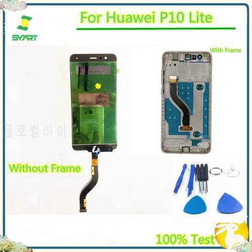 Touch Screen For Huawei P10 Lite Was-lx1 was-lx1a Display Touch Digitizer Screen Assembly For Huawei P10 Lite LCD SCREEN
