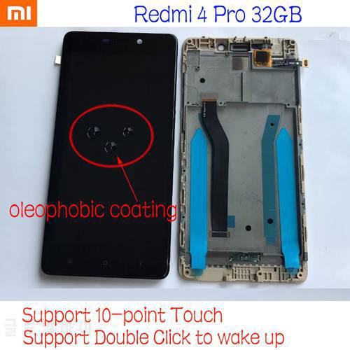 100% Original For Xiaomi Redmi 5 Plus 10 Point Touch Screen Digitizer LCD Display Assembly Sensor with Frame 5Plus Pantalla