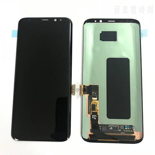 Original Display For Samsung Galaxy S8 G950 G950F S8 Plus G955 G955f Lcd With Frame Display Touch Screen Digitizer Repair Parts