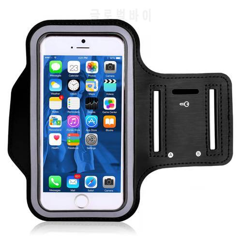 Sport Mobile Phone Holder Case For iphone 7 plus XS Handphone Bag Armband For Huawei Xiaomi Phone Cover Size 4&39&39-6.5&39&39 On Hand