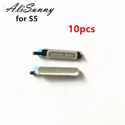 AliSunny 10pcs Charging Port Dust Plug for SamSung Galaxy S5 i9600 G900F USB Charge Port Cover Replacement Parts