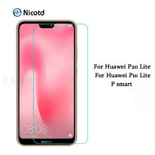 Tempered Glass Film For Huawei P smart Y9 2018 2019 P20 Lite 2.5D Screen Protector For Huawei P10 Plus Lite Pro Glass Film