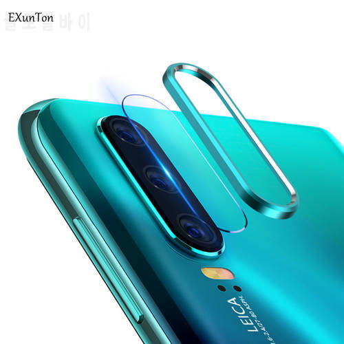 Camera Lens Tempered Glass for Huawei P30 Pro Lite Screen Protector Back Camera Aluminum Protective Ring for Huawei P30 Pro Lite