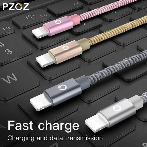 PZOZ for iphone cable 13 12 Pro mini xs max Xr 8 7se ipad mini air fast charging mobile phone charger cord data quick usb cables