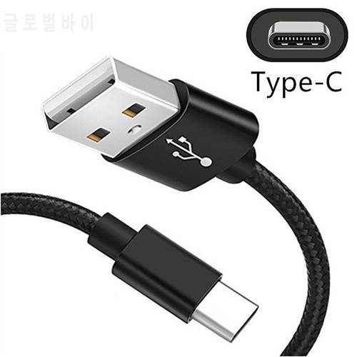 0.2m short Braided USB Type C Charge fast Charger Cable for Samsung A30S A51 A71 A50 A70 A81 A91 A5 A7 2017 s20 m31 phone cable