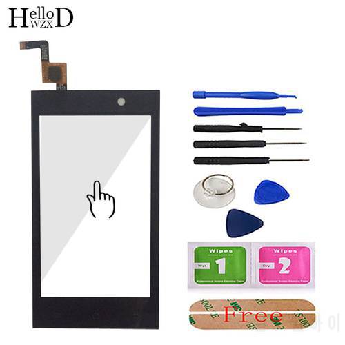 4.0&39&39 Touch Screen For Micromax A093 A 093 Touch Screen Glass Digitizer Panel Front Glass Lens Sensor Flex Cable Free Adhesive