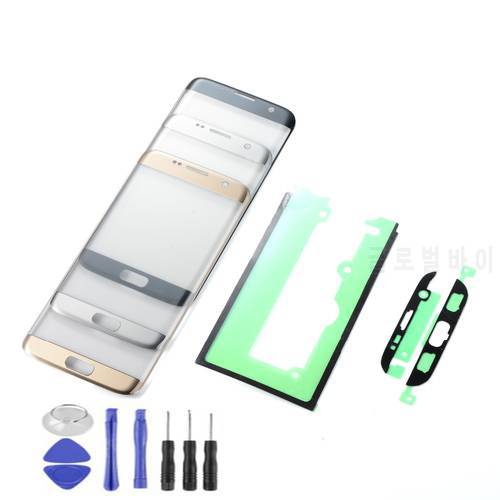 Touch Screen For Samsung Galaxy S7 Edge G935 G935F LCD Display Touch Screen Panel Sensor Digitizer Glass with Adhesive+Tools