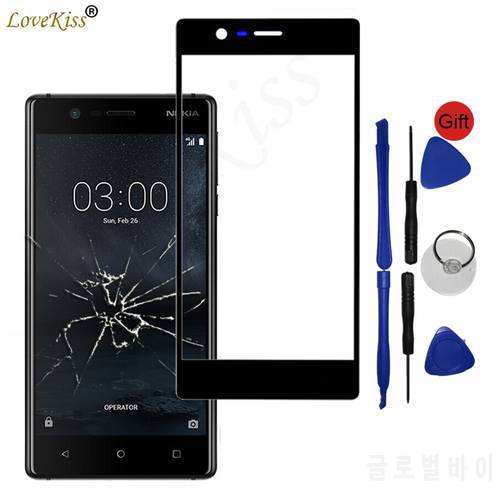 Front Panel For Nokia 3 Nokia3 TA-1020 TA-1032 Touch Screen Sensor LCD Display Digitizer Glass Cover Touchscreen TP Replacement