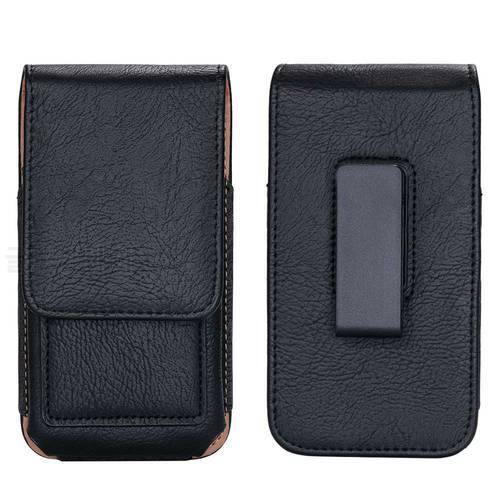 Universal 6.3/5.5/4.7 inch Pouch Leather Case Waist Bag for iphone XR XS Belt Clip Holster Pouch cover Blackview BV7000 s60 Bag