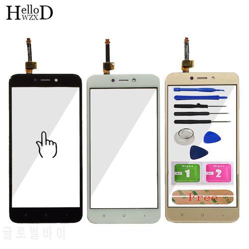 5.0&39&39 Mobile Touch Screen For Xiaomi Redmi 4X Front Touch Glass Screen Glass Digitizer Panel Lens Sensor Tools Free Adhesive