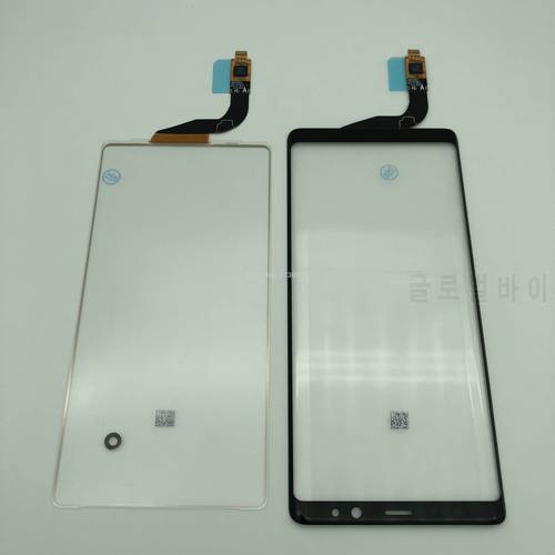 Digitizer Front Glass with touch For SM Note 8 damaged LCD touch screen front panel with flex cable replacement repair