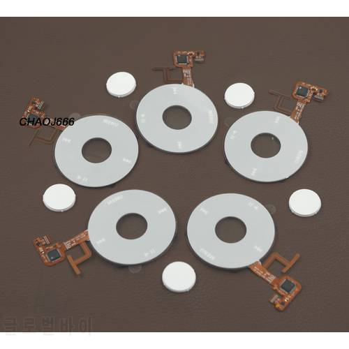 5 sets/lot White Clickwheel Click Wheel + Central Button for iPod 5th gen iPod 5th Video 30GB 60GB 80GB