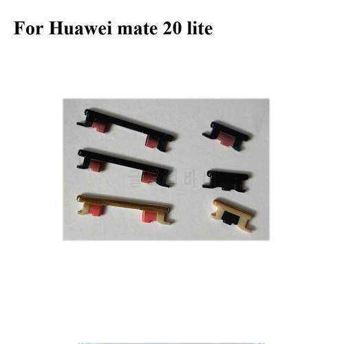 Side Button For Huawei mate 20 lite 20lite Power On Off Button + Volume Side Buttons Set Mate20 Lite Repair Parts