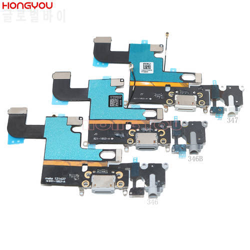 USB Charging Dock Connector Charge Port Socket Jack Plug Flex Cable For iPhone 6 Plus 6G 4.7 5.5 inch
