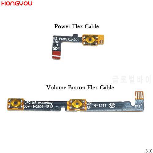 Power Button On / Off Volume Mute Switch Button Flex Cable For Lenovo K900