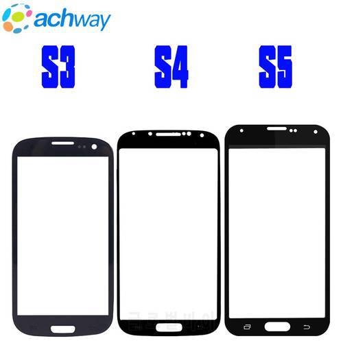 Front Panel For Samsung Galaxy S3 S4 S5 Mini G800 i9505 G900 Touch Screen Sensor LCD Display Glass Replace For Samsung S4 Mini