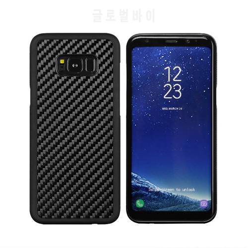 Business Anti-Slide Phone Case Cover Carbon Fiber For Samsung Galaxy S8 S8 Plus Anti-knock For Samsung S8 S8 Plus G950F G950U