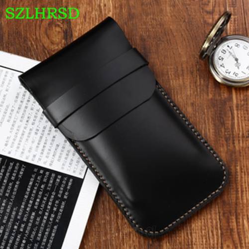 SZLHRSD for Doogee S70 S60 S50 S30 S60 Lite S55 Case protective Phone cover Genuine Leather phone bag All-inclusive anti-fall