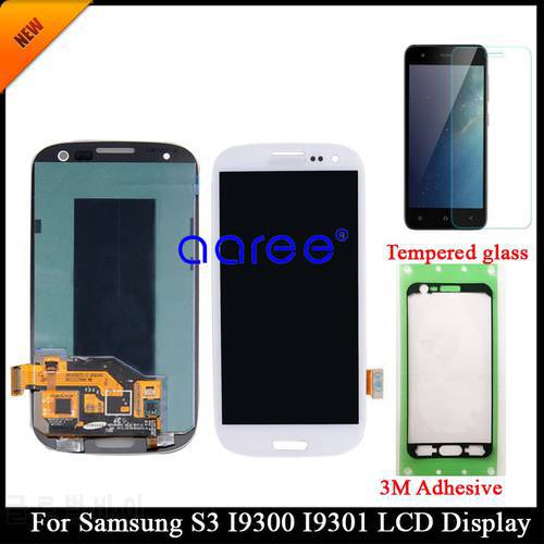 100% Tested Super AMOLED For SAMSUNG S3 i9300 LCD Display for Samsung S3 neo i9301 LCD Screen Touch Digitizer Assembly