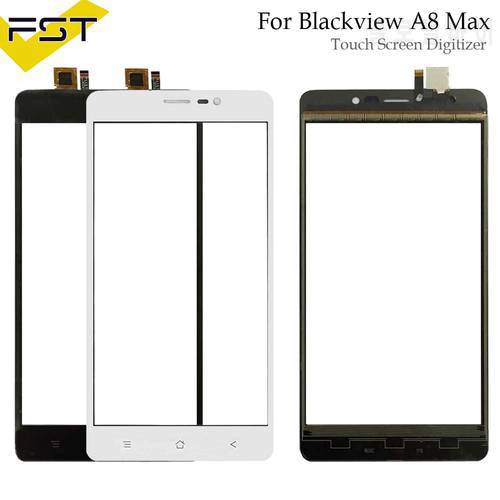 Black/White For Blackview A8 max Touch Screen Lens Sensor Touch Panel Replacement Parts No Lcd +Tools For Blackview A8 max