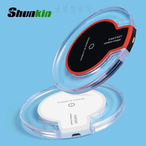 Olaf Fast USB Wireless Charger For Samsung Galaxy S9/S9+ S8 S7 Note 9 S7 Edge USB Qi Charging Pad for iPhone XS Max XR X 8 Plus