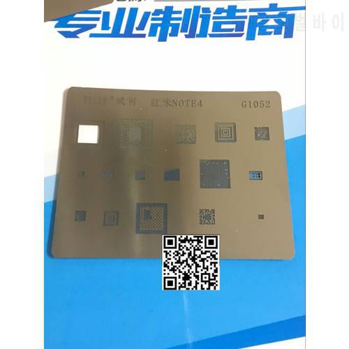BGA reballing reball stencil for hongmi note4 series CPU wifi power ic