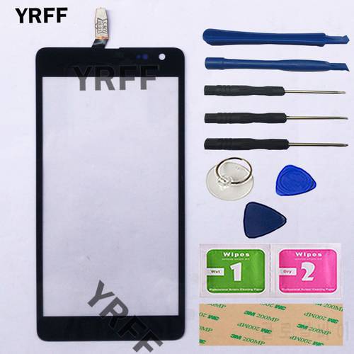 5&39&39 Mobile Touch Screen Glass For Microsoft Nokia Lumia N535 535 2C 2S Touch Screen Digitizer Panel Front Glass Sensor Tools