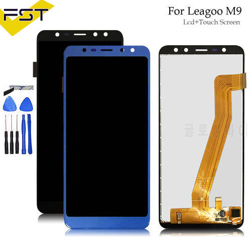 For Leagoo M9 LCD Display+Touch Screen Digitizer Assembly Repair Parts+Tools For Leagoo M9 LCD Sensor Screen