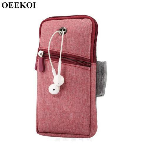 OEEKOI Universal Outdoor Sports Armband Phone Bag for Samsung Galaxy Note 10/Feel2/Wide 4/M40/Jean 2/A40s/A60/A20e/A20/S10 Plus