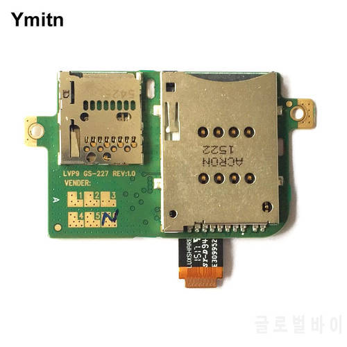 Ymitn Micro SD TF & Sim Card Tray Slot Flex Cable For Lenovo Tablet A7600 A7600H A7600F A7600HV 3G version