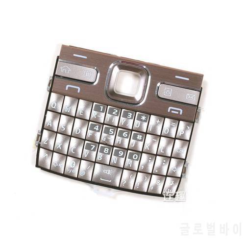 Gold Color New Housing Main Function Keyboards Keypads Buttons Cover For Nokia E72 , Free Shipping with tracking