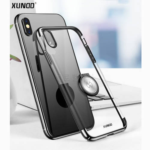 For Iphone XR / XS Max 2018 Case Xundd Luxury Hard PC Back Cover Shell for Iphone XS with Ring Fit for Magnetic Car Holder
